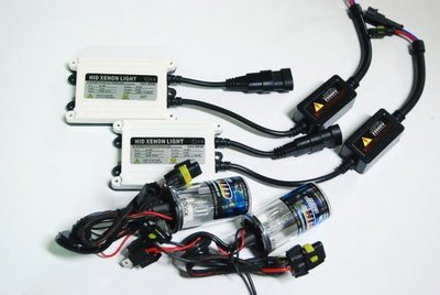 黑貓車部品~ 超亮55W(超薄)解碼安定器+HID燈管(全K數)