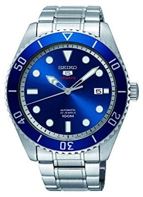 【金台鐘錶】SEIKO精工 復刻 5號盾牌機械錶 潛水表 (藍) 水鬼 44mm (日本版) SRPB89J1