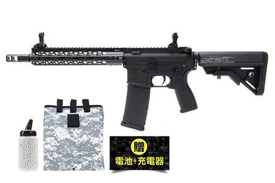 【WKT】RAVEN ORE-HIVE 10吋黑6mm電槍 電動槍送電池 充電器 BB彈 回收袋-RNE003