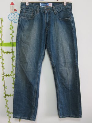 衣市藍~LEVI'S dENiZEN 直筒牛仔褲 (W30~L30~) (336) (180215)