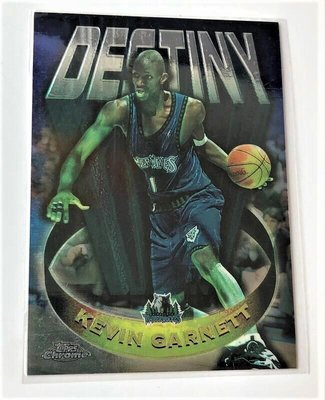 [NBA]1997-98 Topps Chrome Destiny Kevin Garnett 特卡 賈奈特 #D2