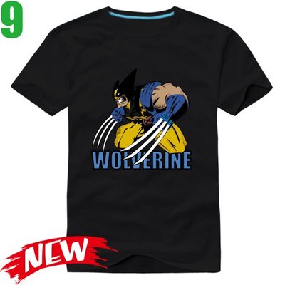 【金鋼狼 The Wolverine】短袖漫威英雄T恤(共6種顏色可供選購) 任選4件以上每件400元免運費!【賣場四】