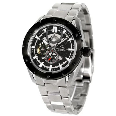 預購 ORIENT STAR RK-AV0A01B 東方錶 43mm 機械錶 黑色面盤 鋼錶帶 男錶女錶