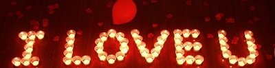 LOVE 防風蠟燭60顆套餐 燭芯加粗更亮不易熄,送玫瑰花瓣+範例圖【排字/活動/婚禮/求婚/情人節】