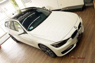 Dr. Color 玩色專業汽車包膜 BMW 320d Touring 類全景式天窗