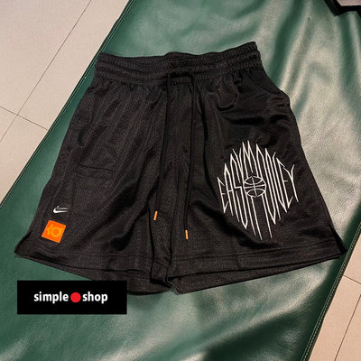 【Simple Shop】NIKE KD 籃球褲 透氣網眼 球褲 籃球短褲 運動短褲 黑色 男款 CV2394-010