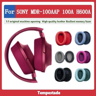 適用於 SONY MDR 100AAP 100A H600A 耳機套 耳罩 耳機皮套 頭梁 保護套 替換耳套