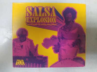昀嫣音樂(CDa110)   SALSA EXPLOSION 美國壓片 2007年 有磨損微紋 保存如圖 售出不退