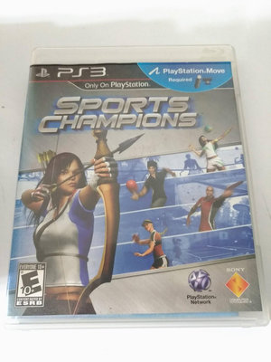 (兩件免運)(二手) PS3 運動冠軍 Sports Champions 英文版