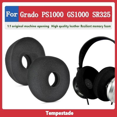 適用於 for Grado PS1000 GS1000 SR325 耳墊 海綿 耳罩 耳機套 頭戴式耳機保護套 海綿墊