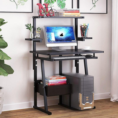 70cm臺式電腦桌家用省空間臥室迷你簡易桌子91小型單人寫字臺 自行安裝