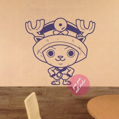 【源遠】海賊王(航海王)--喬巴JOBA (醫生版)【G-13】(S)壁貼  裝潢  室內設計 草帽海賊團成員
