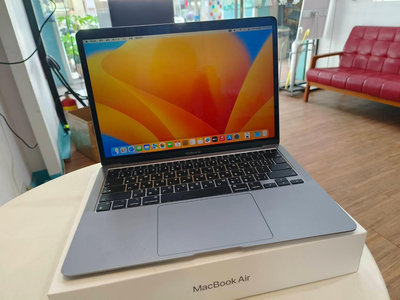 【艾爾巴二手】MacBook Air 13.3吋 2020 M1/8G/256G A2337 灰#筆電#漢口店 ZQ6L4