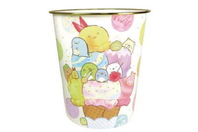 ♡fens house♡日本進口 角落精靈 角落生物 冰淇淋 辦公室 房間 家用 垃圾桶 置物桶