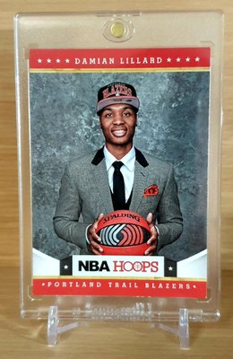 2012 NBA籃球球員卡HOOPS Damian Lillard新人RC卡 不屬於一元 kobe doncic
