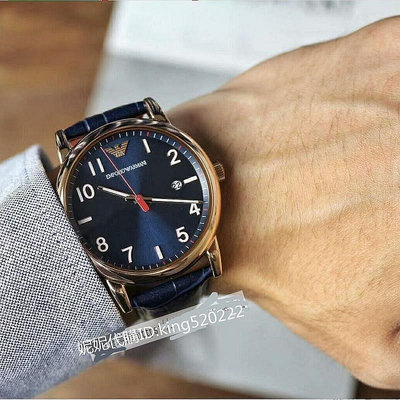 #Armani阿曼尼手錶男士商務休閒簡約三眼計時男士手錶男錶AR11135氣質經典 三號店