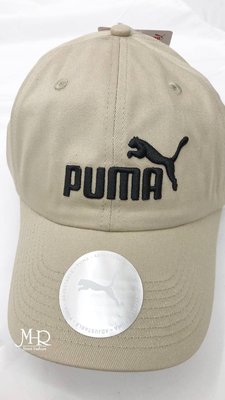 [MR.CH]PUMA 棒球帽 卡其底黑字 02241682