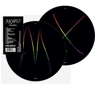 Madonna Madame X瑪丹娜X夫人限量版LP彩虹彩膠唱片黑膠唱片(含中文側標)