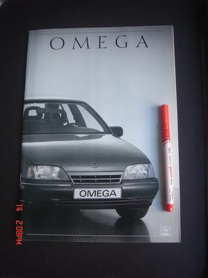 車21【懷舊汽車商標珍藏】型錄 汽車目錄 OMEGA 名駒名車型錄