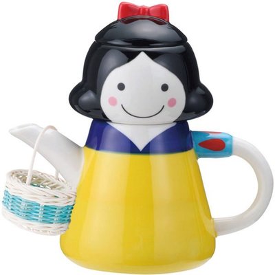 sunart 童話系列壺杯組 (白雪公主)，一壺一杯獨享組，日本進口，經典童話人物主題茶具!zakka雜貨 茶壺