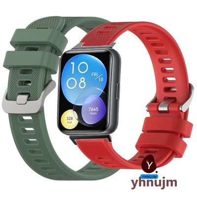 適用於華為手錶適合 2 錶帶 Smartwatch 配件的矽膠錶帶 Smartwatch 配件替換手腕手鍊 correa