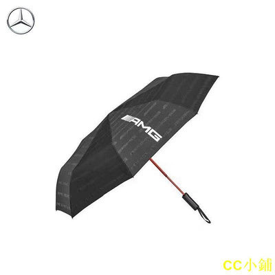 CC小鋪Benz賓士amg新款大G黑色全自動摺疊雨傘 晴雨傘 半自動雨傘 防紫外線雨傘