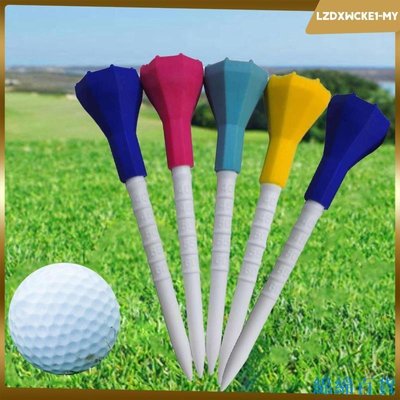 【熱賣精選】Sportfy 5x 塑料高爾夫球 T 卹牢不可破的橡膠墊頂部高爾夫 T 卹高爾夫練習
