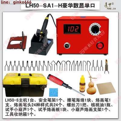 【現貨】可開發票蓬甲專業可調溫烙畫機烙畫工具葫蘆木板燙畫機器烙畫筆速熱電熱嗨美好食光