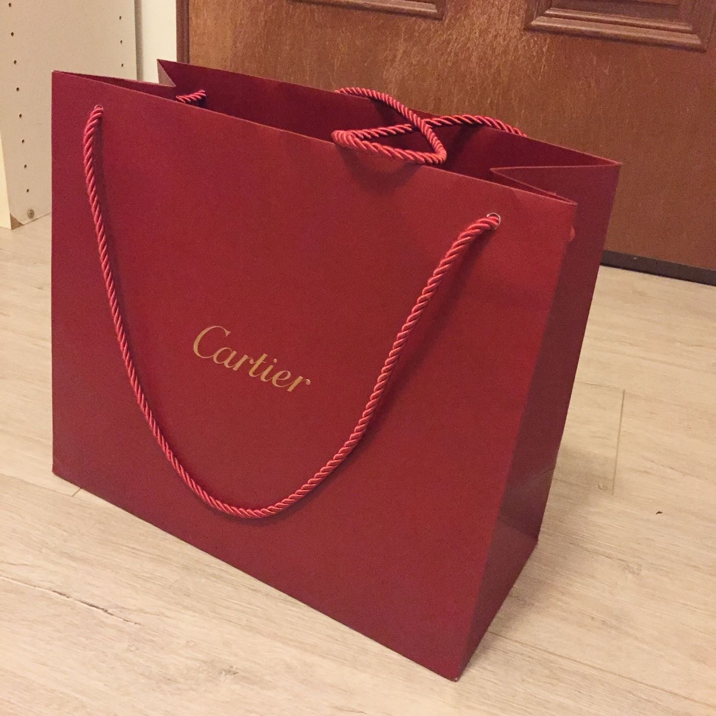 Cartier 專櫃紙袋| Yahoo奇摩拍賣