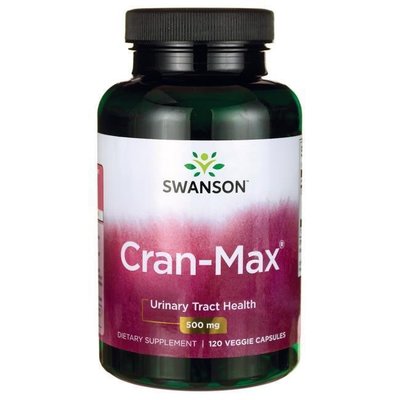 【天然小舖】Swanson Cran-Max 專利晶球保護-蔓越莓粹取 500mg*120 顆