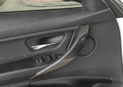 ⚡ BMW F30 F31 碳纖 碳纖維 門把 內門 手把 內裝 裝飾 卡夢 318 320 328 335