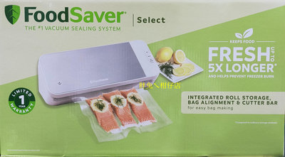 FOODSAVER 食物真空保鮮機 內含11吋真空捲一入及大真空袋X2小真空袋X2 型號：VS2150 NO.142898