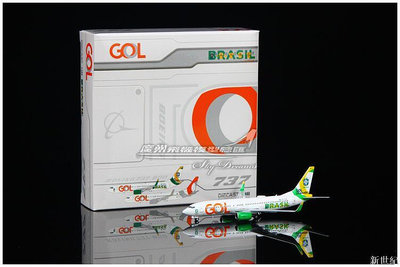 JCWINGS XX40131 GOL 巴西戈爾航空 B737-800 合金 PR-GXB 1400