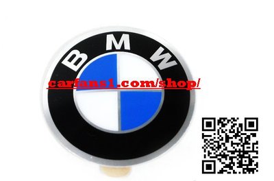 ㊣祥好汽車零件㊣ BMW 寶馬 輪胎蓋中心貼紙 45MM