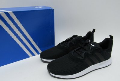 小阿姨shop Adidas X PLR S黑色網眼輕便跑步鞋-EF5506