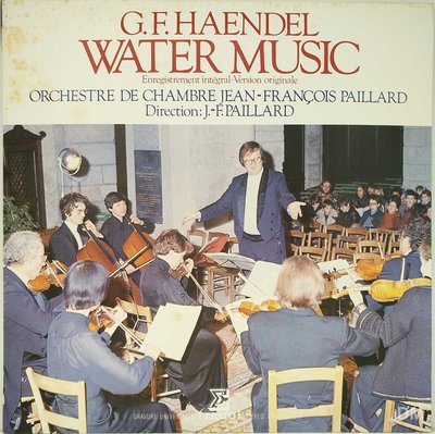 黑膠唱片 Paillard - Haendel Water Music