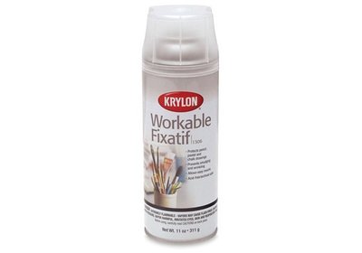 KRYLON Workable Fixatif  素描保護漆 素描保護噴膠 (水性) 1306