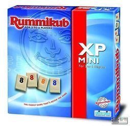 現貨【小辣椒正版益智遊戲】  拉密xp6人攜帶版Rummikub XP Mini繁體中文版以色列製造