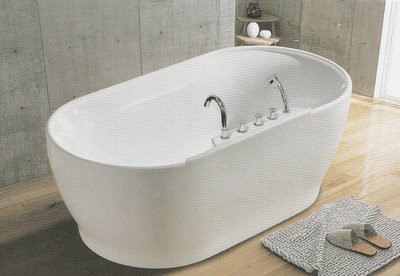 《普麗帝國際》◎衛浴第一選擇◎高亮度獨立式浴缸PTYHEGIIFD2701A(140cm款)