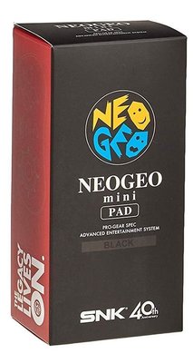 SNK　NEOGEO mini 專用手把 (黑色 有線控制器) (NEOGEO mini PAD 黑)　日版 全新品