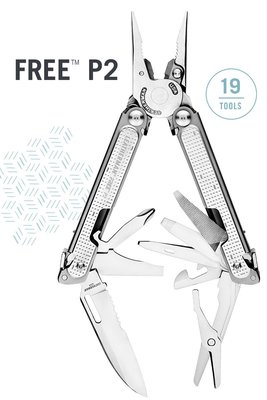 【錸特光電】LEATHERMAN FREE P2 (公司貨) 多功能工具鉗 #832638 保固25年 磁鐵吸力 彈簧剪