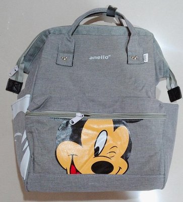 米奇 米老鼠 MICKEY MOUSE ANELLO 灰 後背包 大包 收納包 包包 肩背包 迪士尼 DISNEY