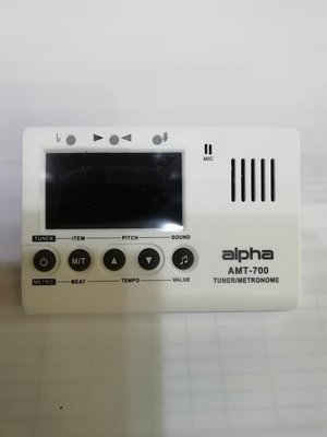 {鈺聲國際弦樂器} 全新alpha AMT-700 三合一調音節拍器附調音夾