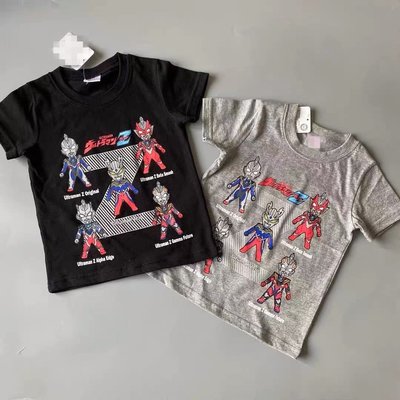 日本童裝 男童 中大童 夏季新款 短袖 上衣  T桖 日單 奧特曼 ❤️CATCHUBBY ❤️超人力霸王