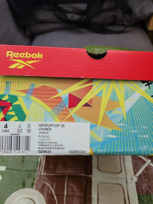Reebok 休閒鞋 Instapump Fury OG  GZ8632,UK3號(23cm)