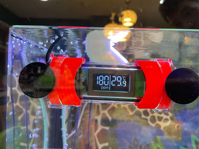 全新 魚缸 多功能 水質溫度計 缸內型 TDS 水質檢測 溫度計 USB 電子溫度計