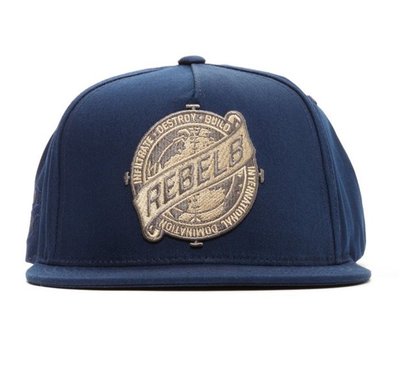 【REBEL8】SIGHTS SET  SNAPBACK (藍色)可調節帽子