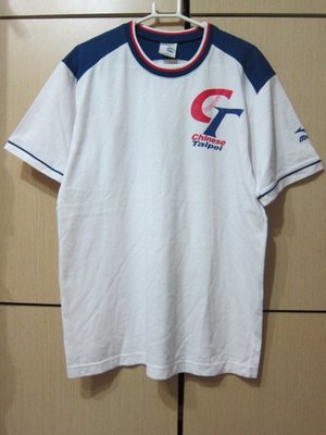 衣市藍~MIZUNO Chinese Taipei運動短袖T恤 (M~165/90A~)(220611)