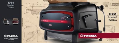 【COCO鬆餅屋】FAEMA E61 70周年紀念款 超完美半自動咖啡機 免費創業諮詢(分期零利率)