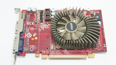 故障的 微星 MSI R4670 PCI-E 顯示卡(二手壞掉的)